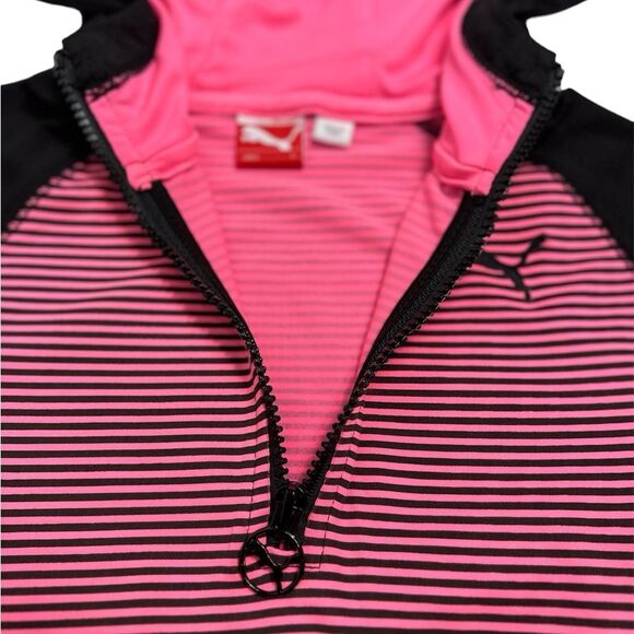 PUMA Half Zip Hoodie,‎ GIRLS Size SMALL - Picture 6 of 12